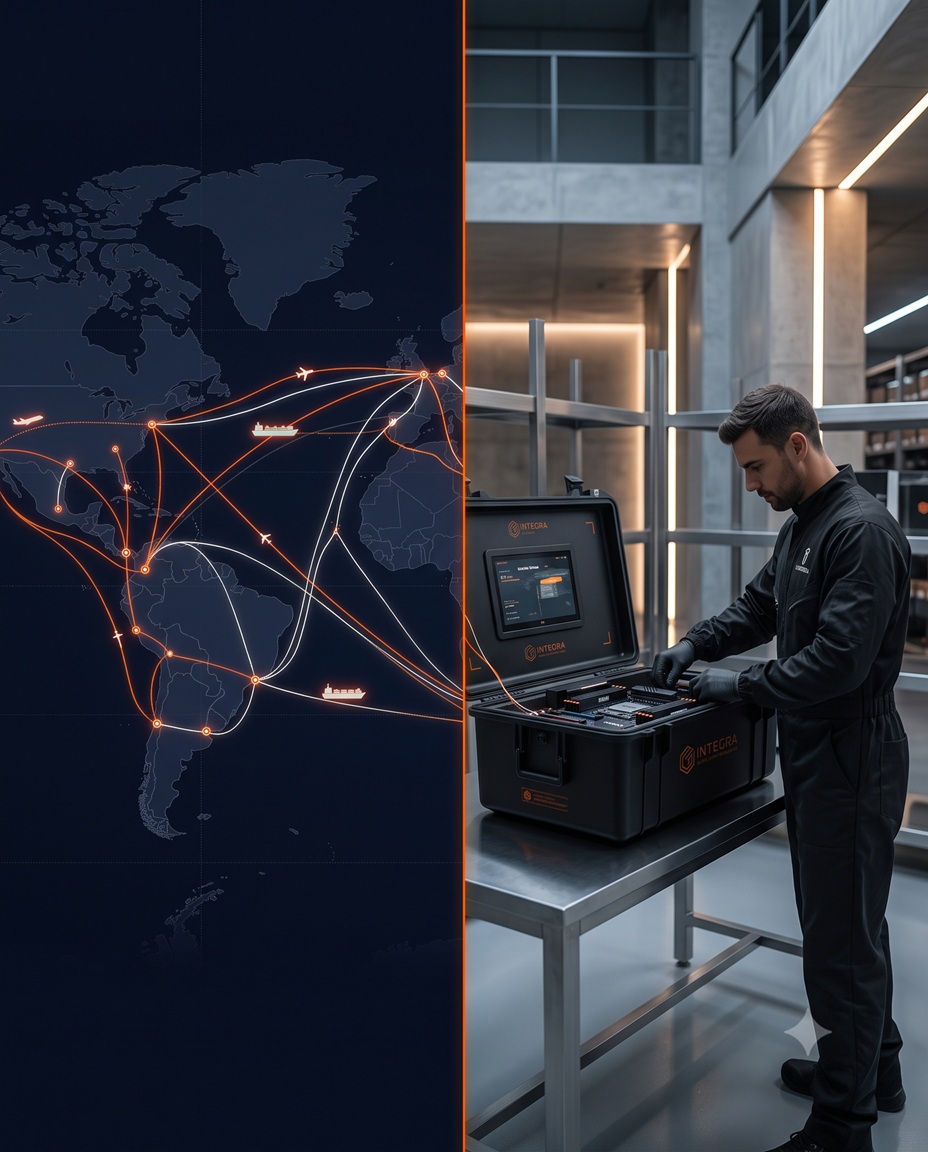 Torre de Control Holográfica Global de PIL Servicios - Modelo OLT